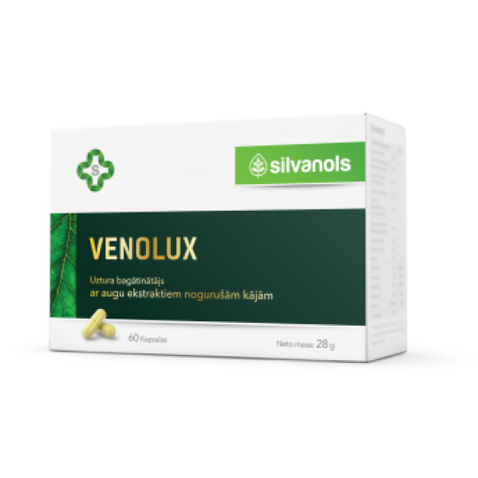 Venolux (30 kapsulas) 14g, SILVANOLS