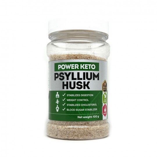 Ceļtekas sēklu mizas pulveris (Psilliums) 100g