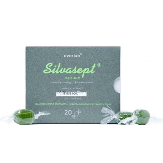 Silvasept IMMUNO (20 karameles) 84g, EVERLAB