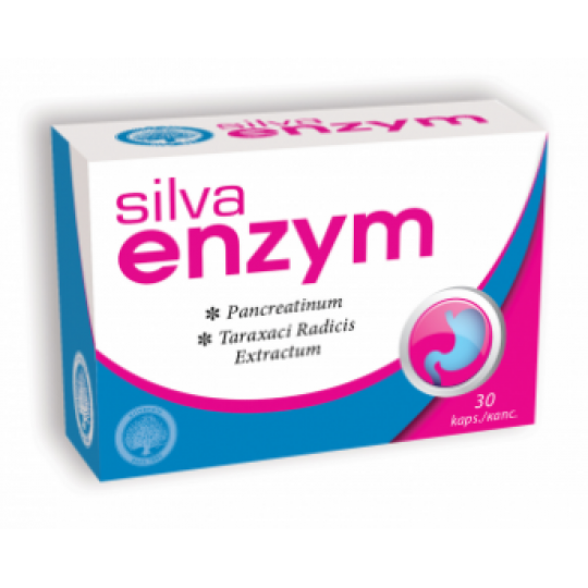 Silva Enzym blister (30 kapsulas) 17.4 g, SILVANOLS